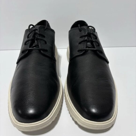 Cole Haan Men’s Grand+ Plain Toe Oxford Black Leather, Size 11.5 M